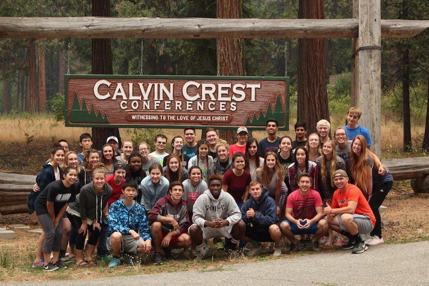 FC seniors enjoyed their weekend retreat at Calvin Crest.