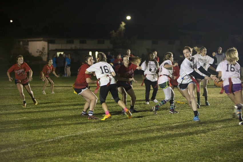 The sophomores take home the win for the annual powderpuff game, Nov. 20.