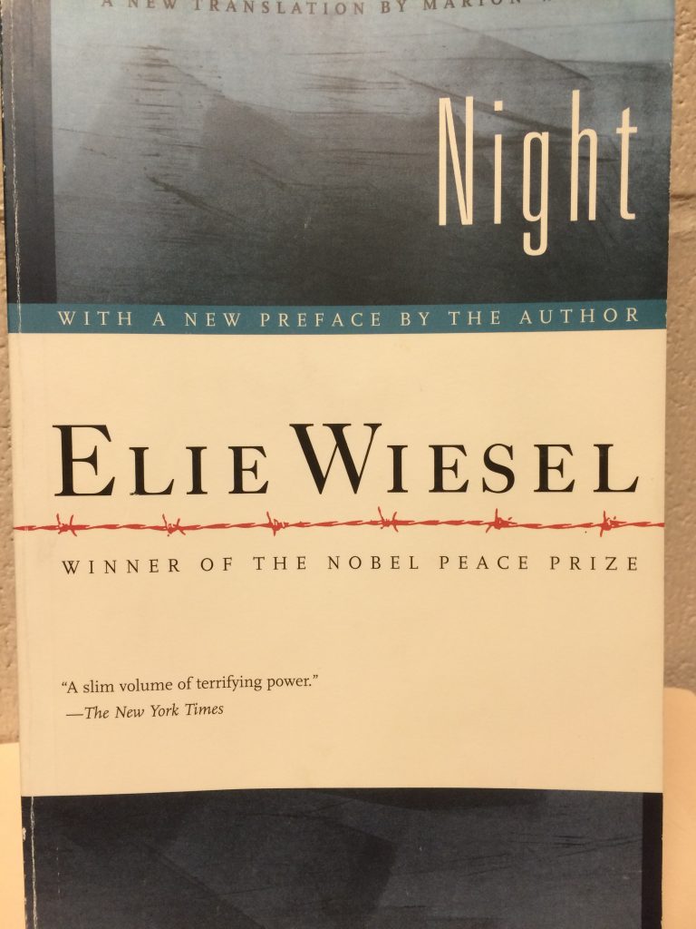 Night by Ellie Weisel is a best selling book about the Holocasut