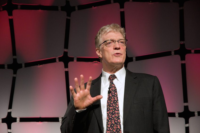 Sir Ken Robinson speaks, shares message in Fresno