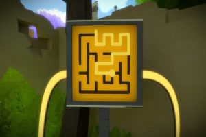 In game screenshot from The Witness 