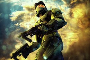 Promotional art for Halo 2