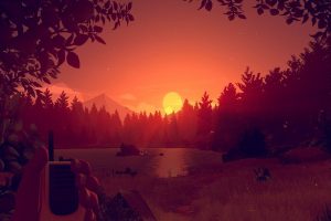 In game screenshot from Firewatch