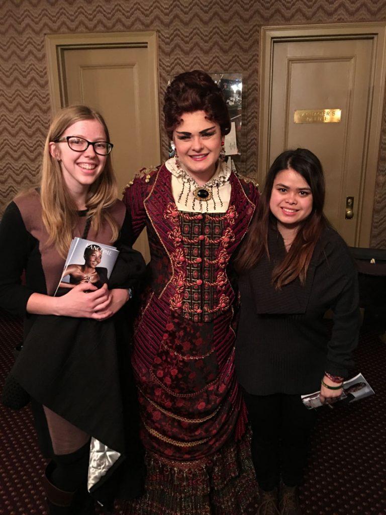 At the end of the production Ladd and I got to take a picture with Michelle McConnell (Carlotta). 