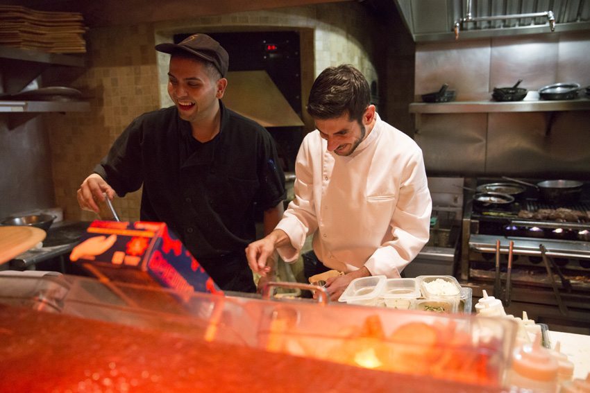 Fabio+Vota+serves+as+guest+chef+for+Five+Restaurant