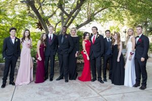 Students enjoy Spring Formal with their dates, April 2.