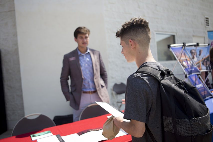 On campus college fair excites students, introduces opportunities