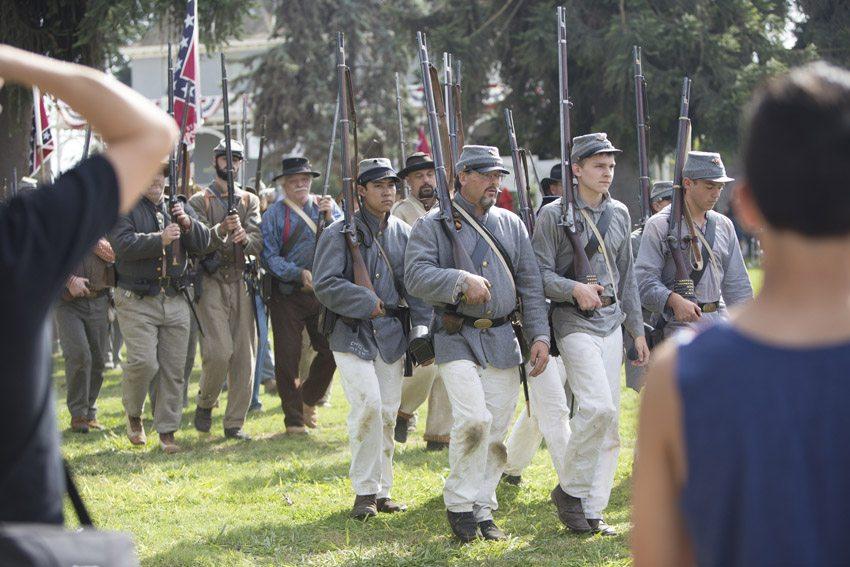 Civil War Reenactment engages with the past