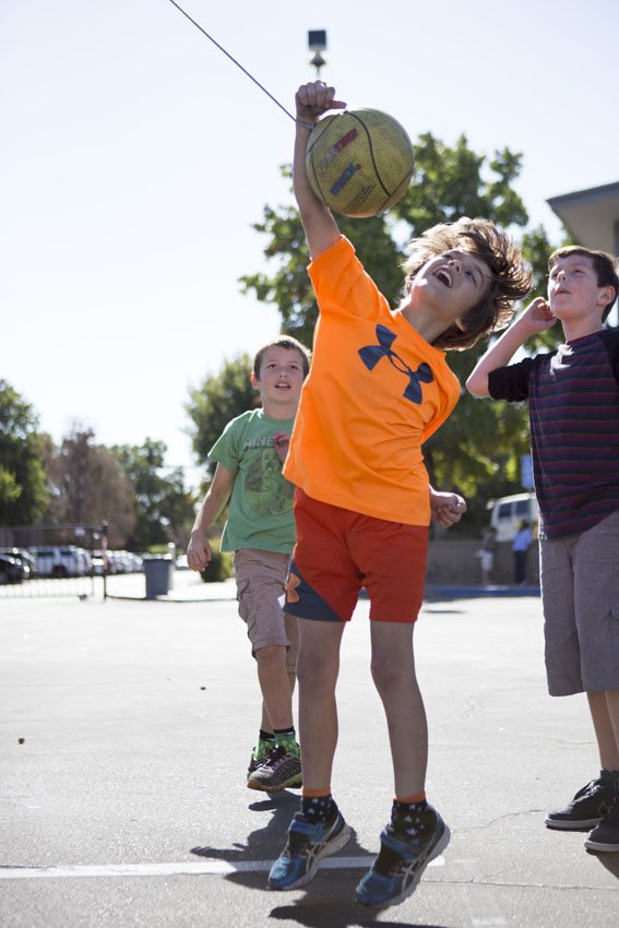 Tetherball fun
