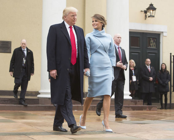 Mrs. Melina Trump's outfit