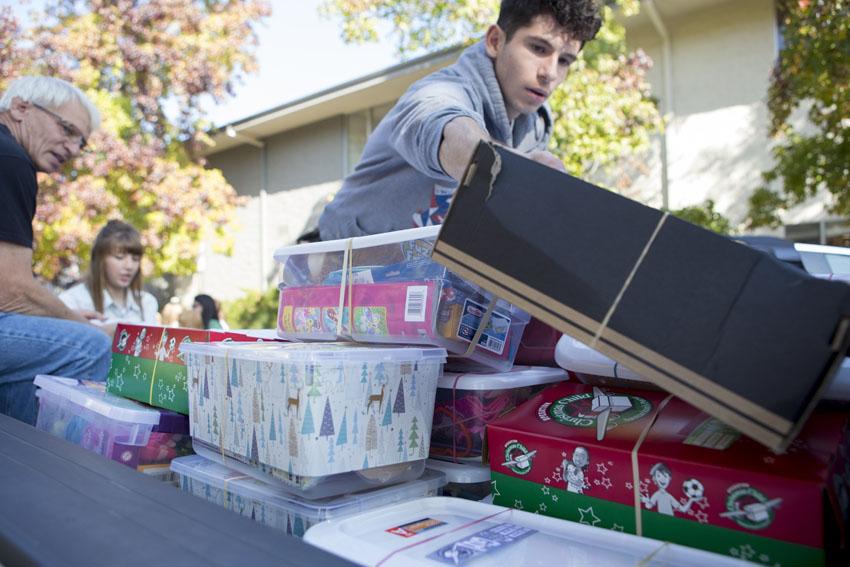 Students support for Operation Christmas Child continues