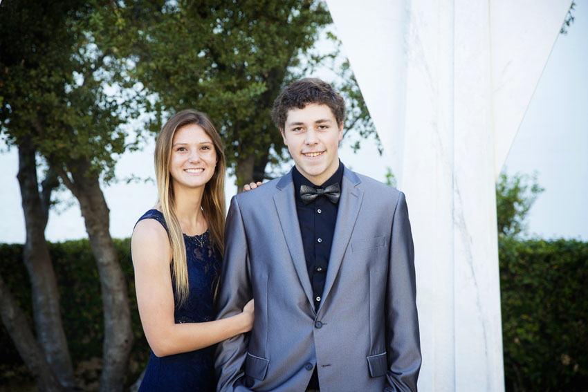 Senior candidates Wilson and Koop