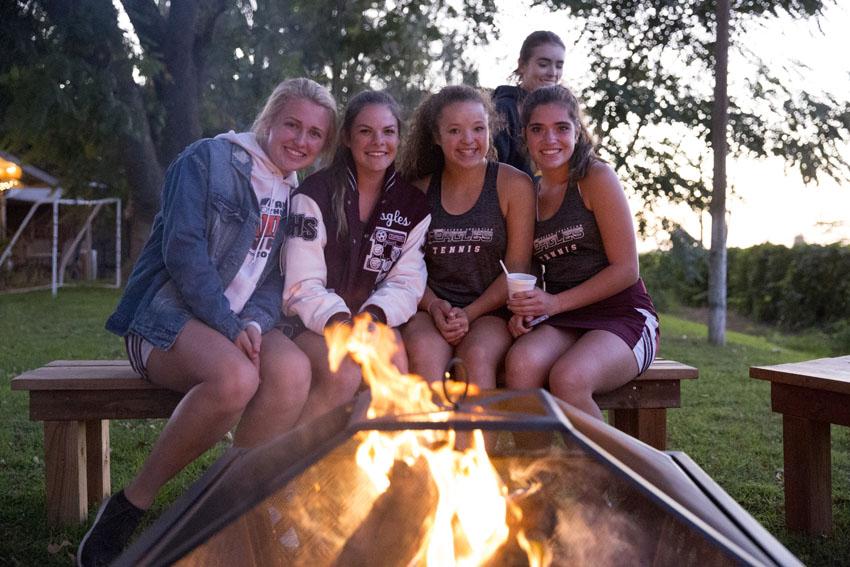 BREAKING: Bonfire rally connects, hypes students for homecoming