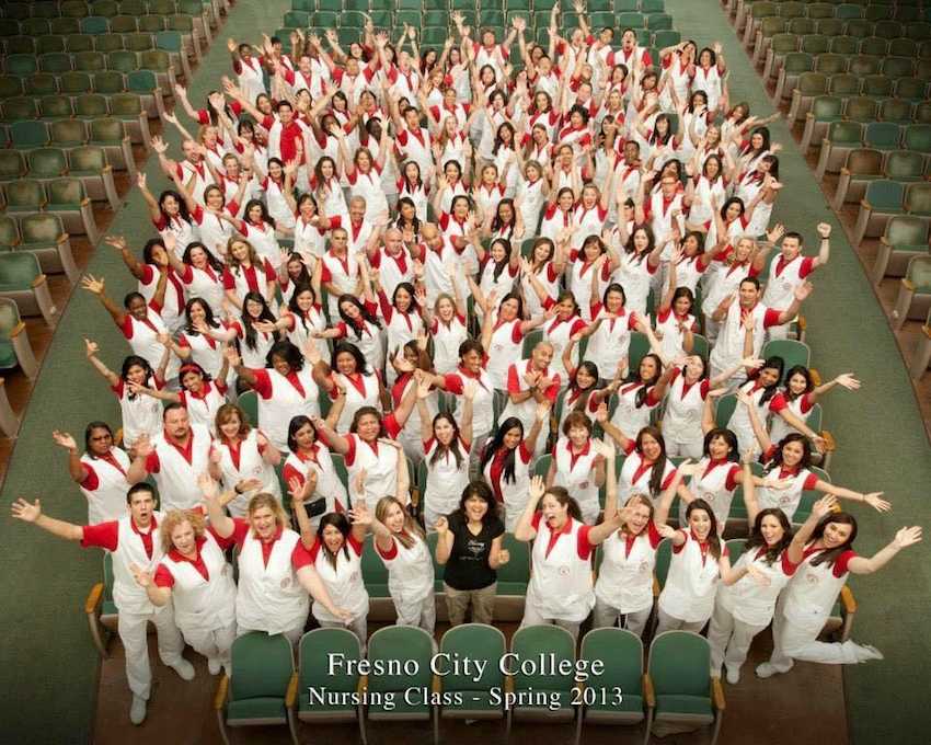 Fresno CItys nursing programs is one of the largest in the nation. 