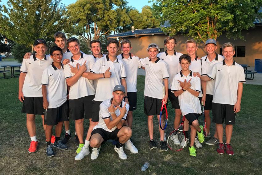 This is the first time the boys tennis team has made it this far since 2003 