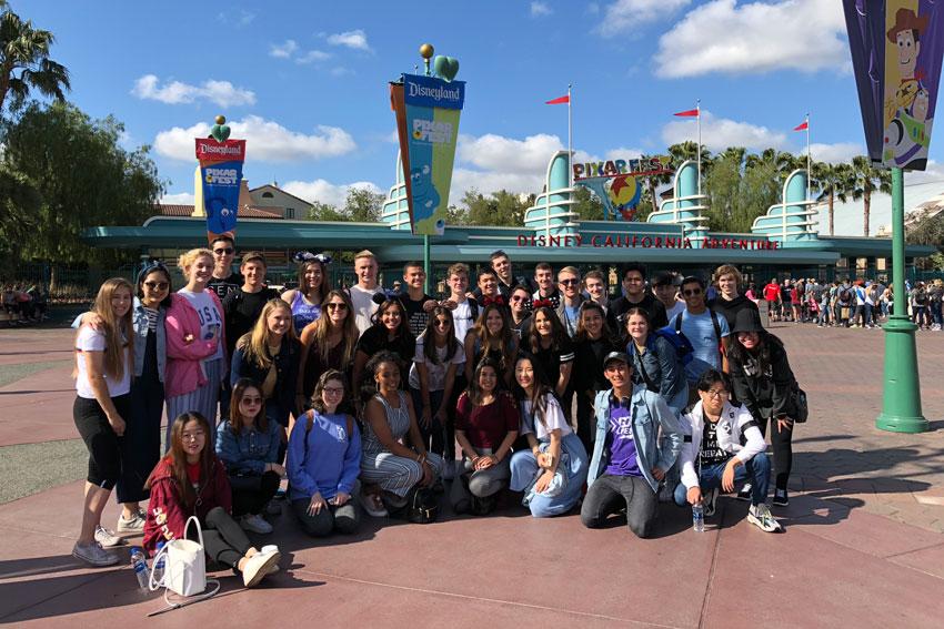 The senior trip includes a trip to Disneyland and as well as bowling and shopping in Santa Monica.