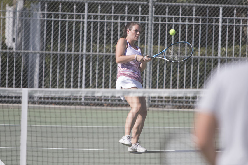 Ashley Zamarripa leads girls tennis with passion