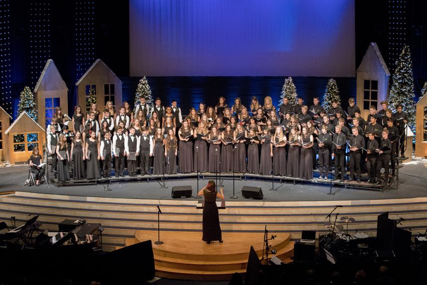 Campus groups perform in Lessons and Carols Christmas concert