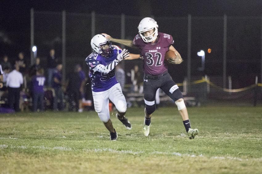 Eagles defeat Scorpions in quarter finals, 57-0