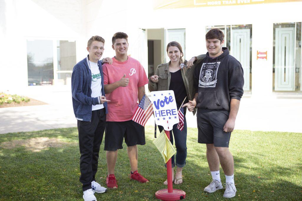 Seniors voted for the first time, Nov. 6.