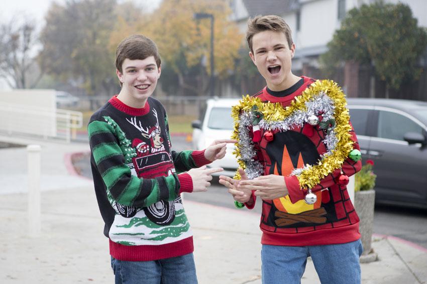 Students embrace Christmas spirit with Ugly Sweater Day