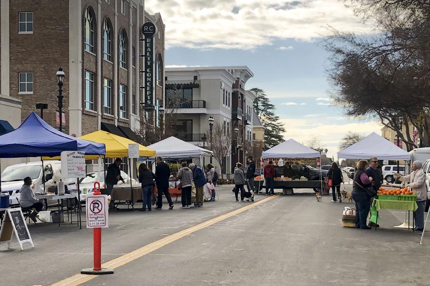 Old Town offers a wide range of shopping and treats along with a weekly farmers market, Jan. 12.