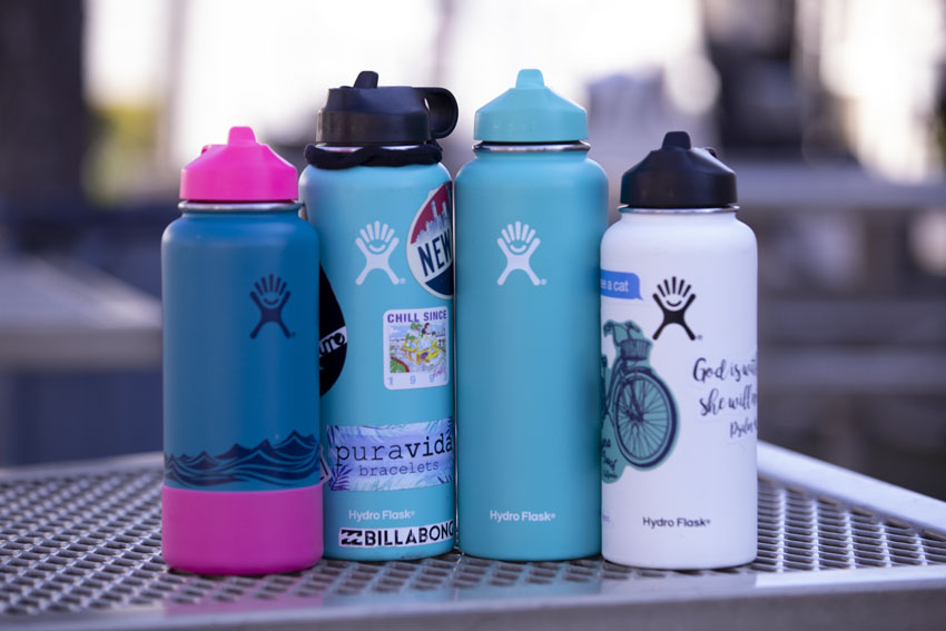 Students personalize Hydro flasks to express themselves and make it unique, Jan. 25. 