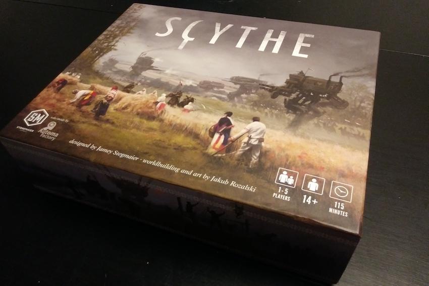 Scythe challenges players with complex gameplay