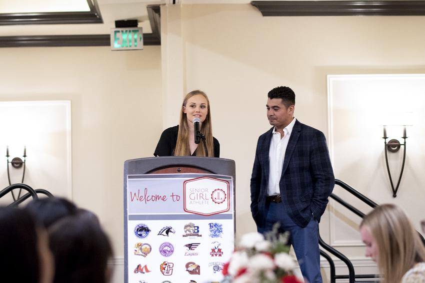 Kamryn Schultz receives athletic scholarship for accomplishments