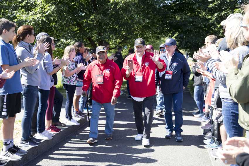 The 19th annual Central Valley Honor Flight sends 68 Vietnam veterans across the U.S. to Washington, D.C., from Fresno, May 13. The Honor Flight embarked on a busy three-day trip, visiting different war memorials dedicated to veterans.