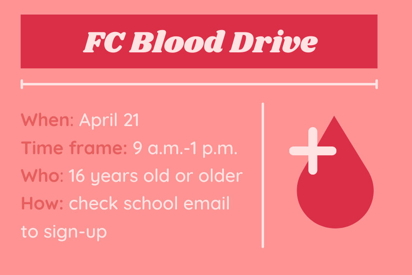 Fresno Christian Blood Drive, April 21