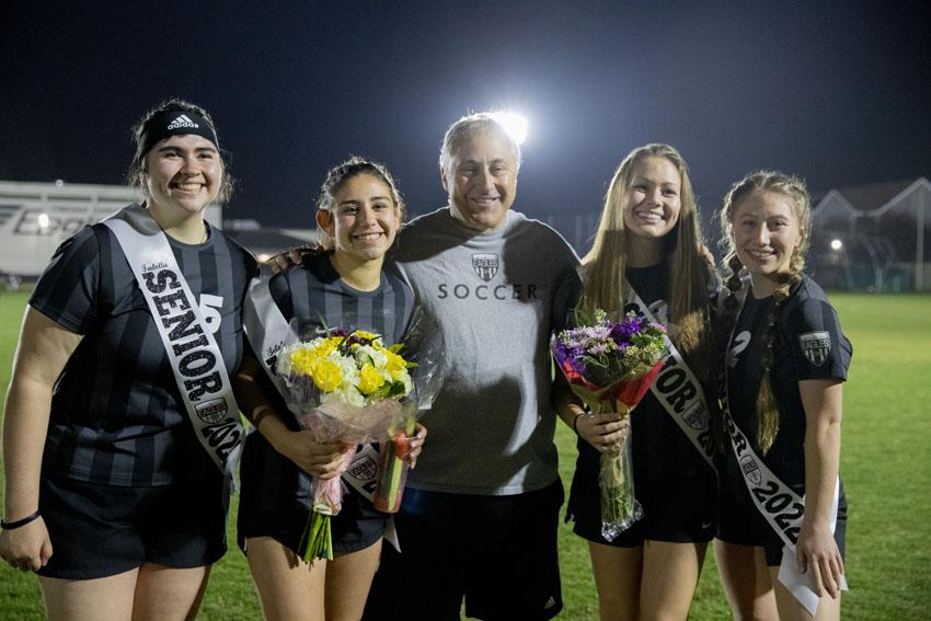 One+thing+the+girls+soccer+team+has+accomplished+off+the+field+is+rolling+with+the+punches%21+After+their+game+against+WCPA+got+canceled%2C+Coach+Matt+Markarian+took+matters+into+his+own+hands+and+organized+a+scrimmage+against+the+team+vs.+the+parents.