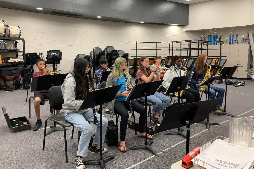 Music department performs end of year concert