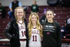 Girls basketball senior night 2023