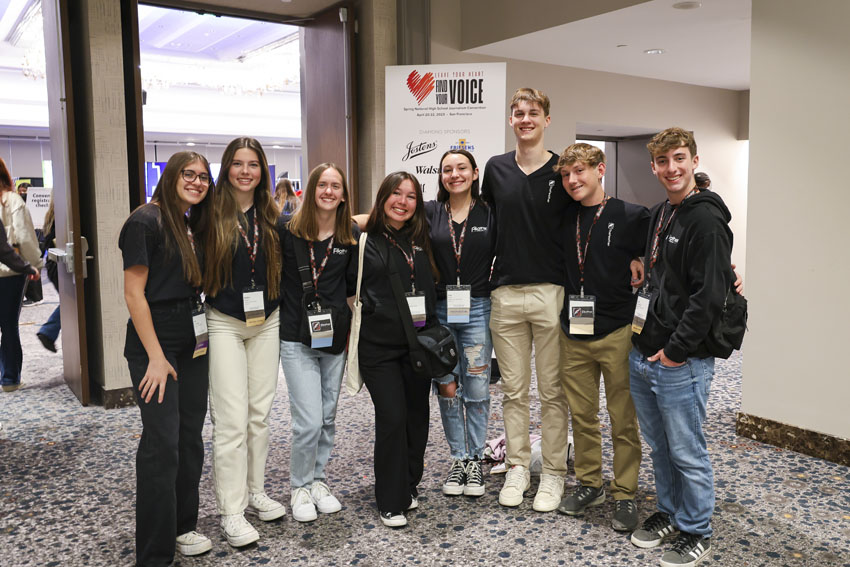 Feather staff visit SF for NSPA journalism convention