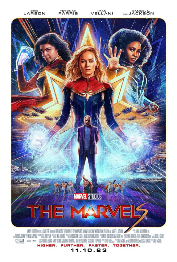 The Marvels unites female superhero trio