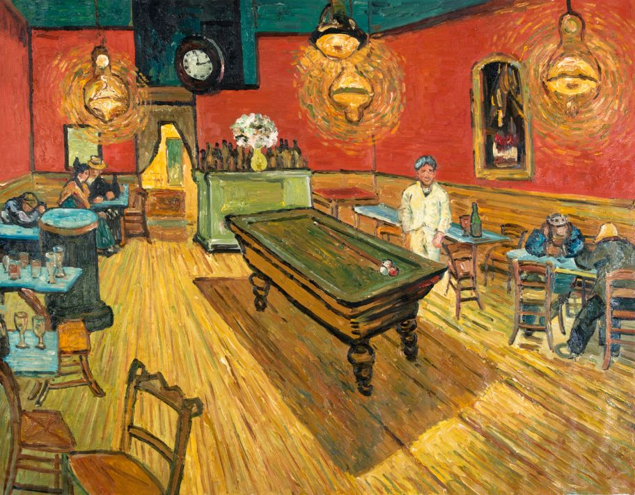 Van Gogh oil pastel 