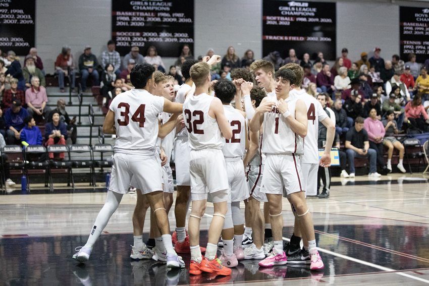 The varsity boy's basketball team look forward to redemption after an early exit in playoffs last year. 