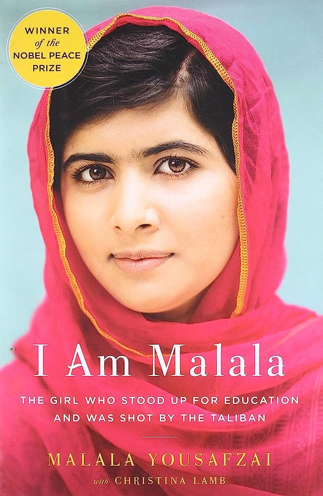 Autobiography for Nobel Peace Prize winner Malala Yousafzai released in 2013. 