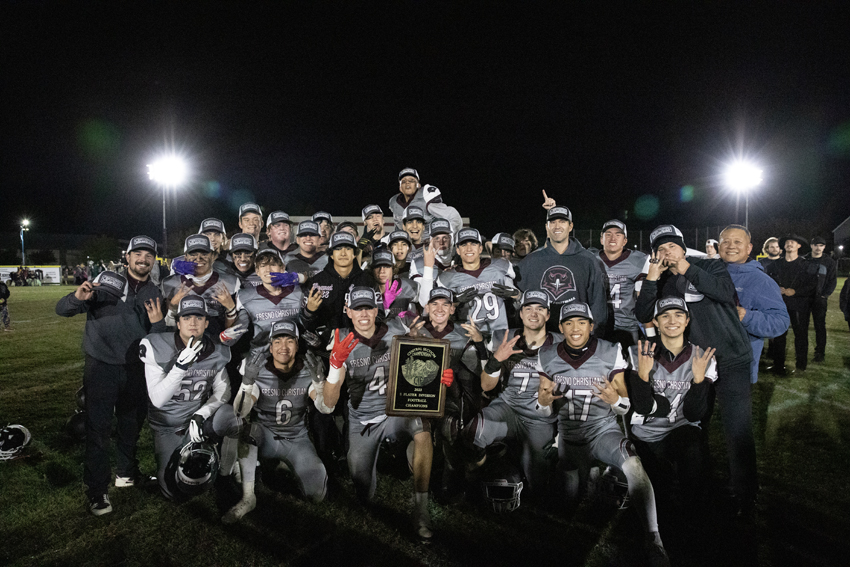 The Eagles have secured three consecutive CIF Central Section 8-man Football Championship victories.