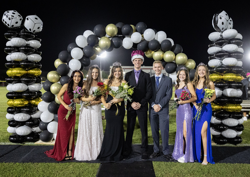 The 39th Annual Fresno Christian Homecoming Court winners. 