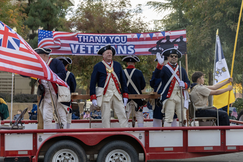 The parade is important to all as it honors our veterans both alive and fallen.