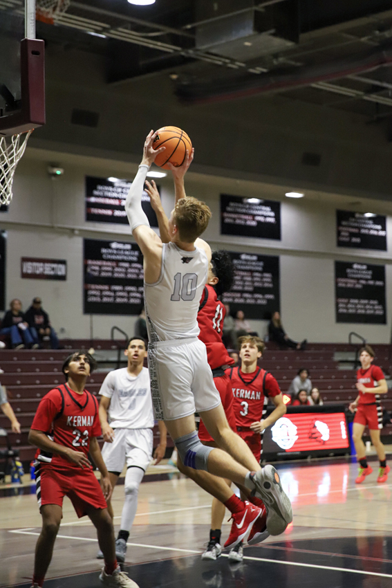 Trevor Engelman, '25, has been on the varsity roster for two seasons.