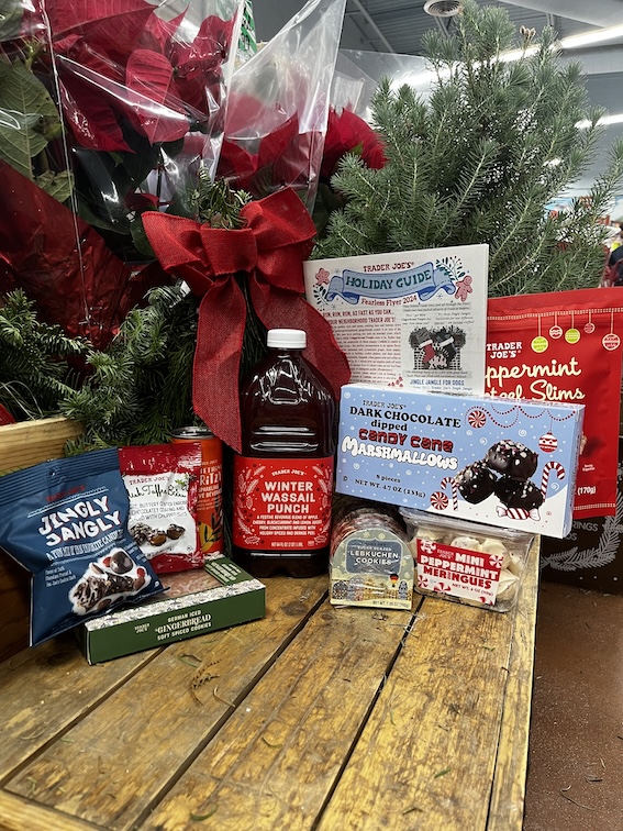 Trader Joe's implements an array of Christmas flavors for their festive line up.