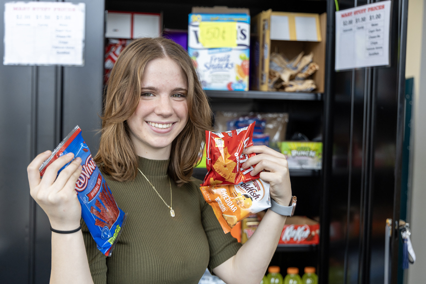 Food For Thought Columnist Maddi Durham,'26, highlights the health risks behind eating processed foods, like the ones sold in MartStuff.