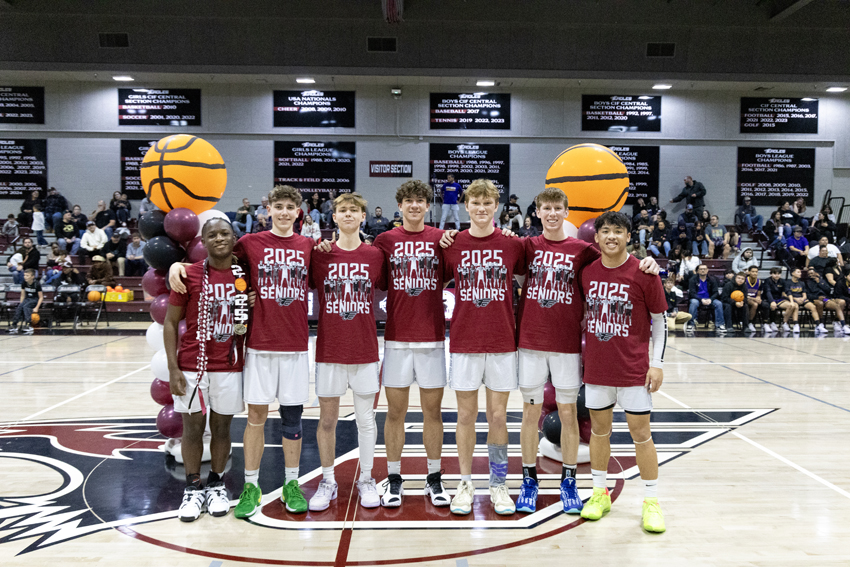 Boys Basketball celebrates Senior Night 2025