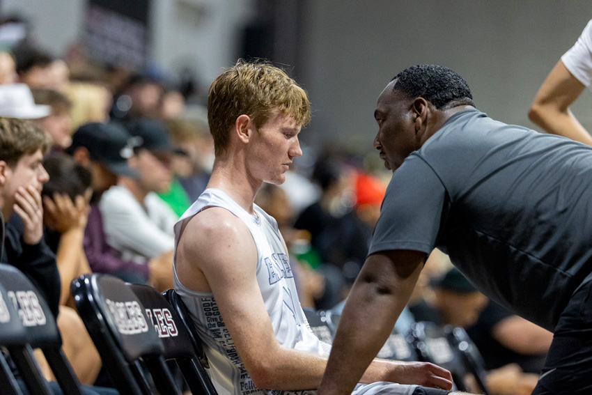 Time-out with Trevor Engleman and Dante Washington. From school to sports, athletes are placed under unintentional, high-stakes pressure to perform consistently at 110%. 