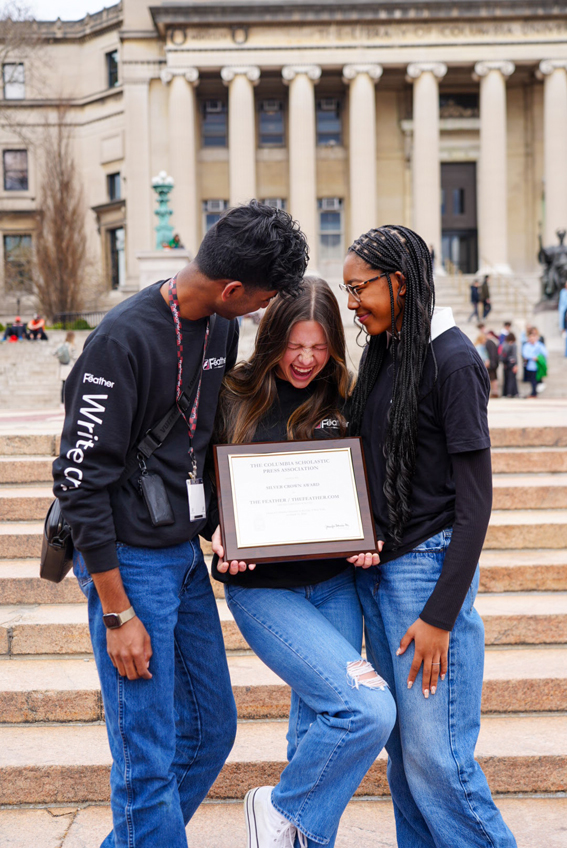 Blessed to have celebrated winning CSPA silver crown alongside Sanjay Stephen and Miracle Neal.