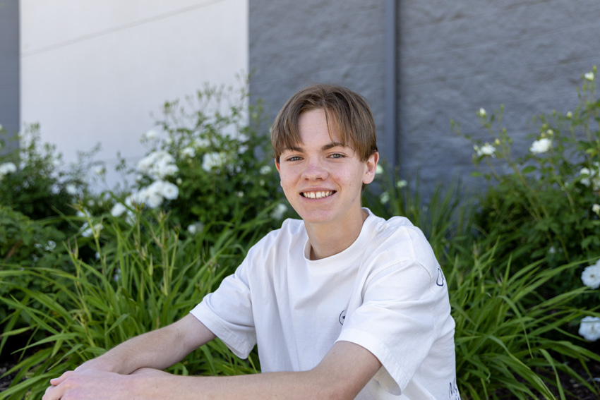 Junior Caleb Eldridge is a part of the leadership team and aspires to share his insight with the rest of the student body.