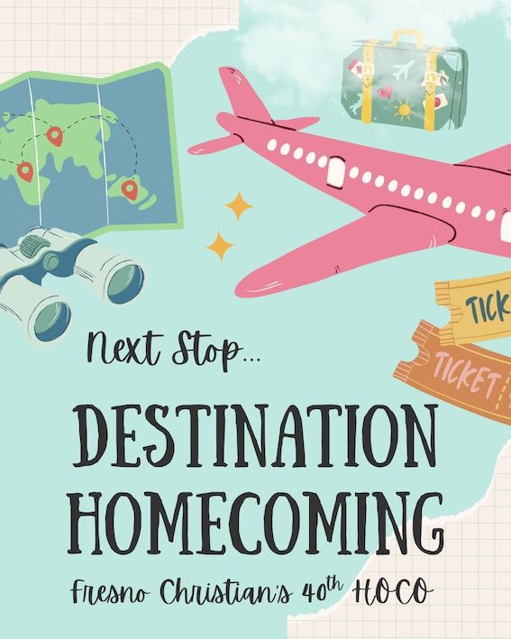 Infographic: Destination Homecoming 2025 Itinerary